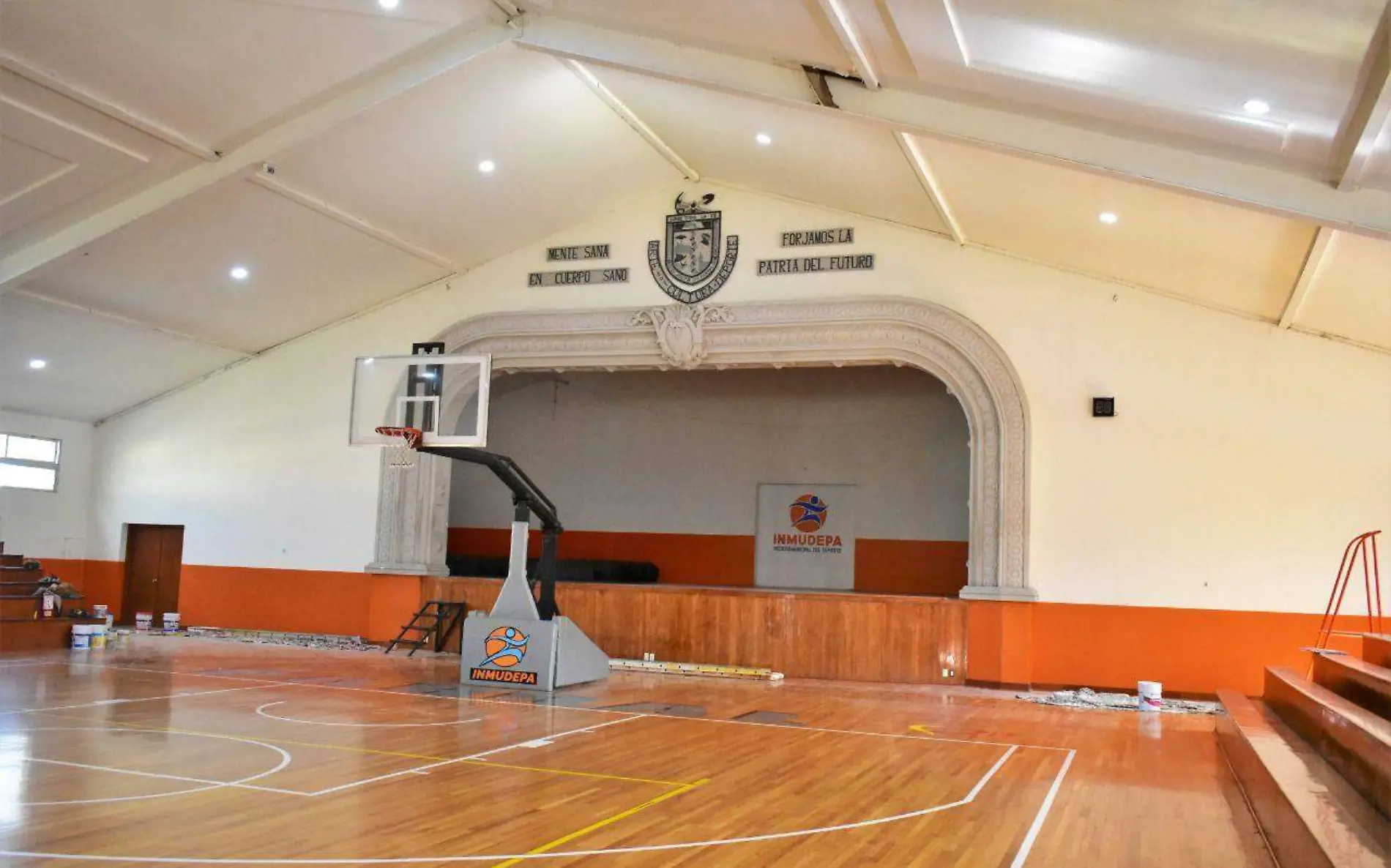 rehabilitan el gimnasio municipal 1